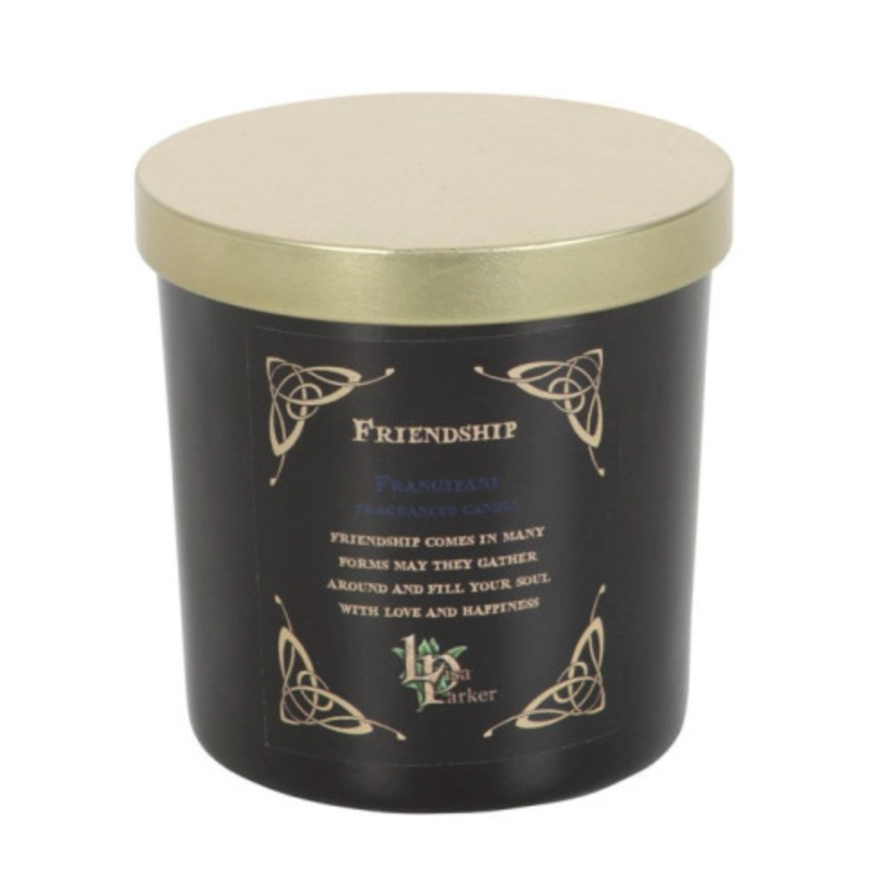 Moon Gazing Hares Friendship Candle By Lisa Parker