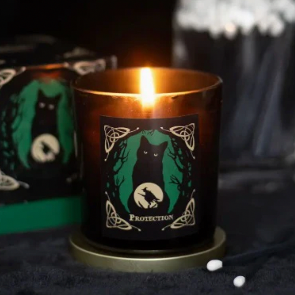 Rise of the Witches, Protection Candle By Lisa Parker