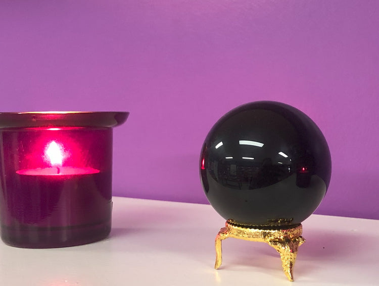 Onyx Crystal Ball (medium)