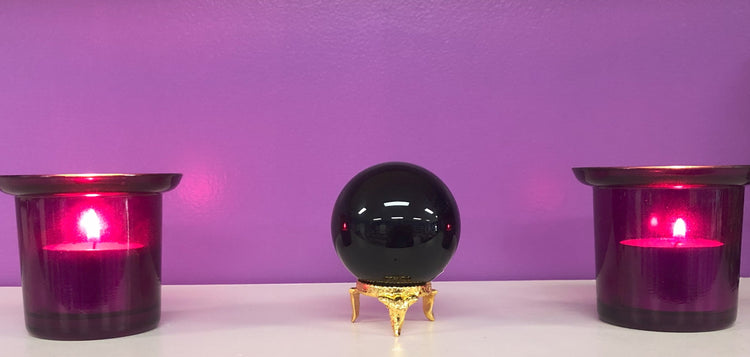 Onyx Crystal Ball (medium)