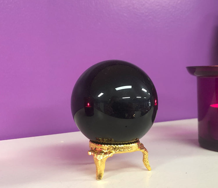 Onyx Crystal Ball (medium)